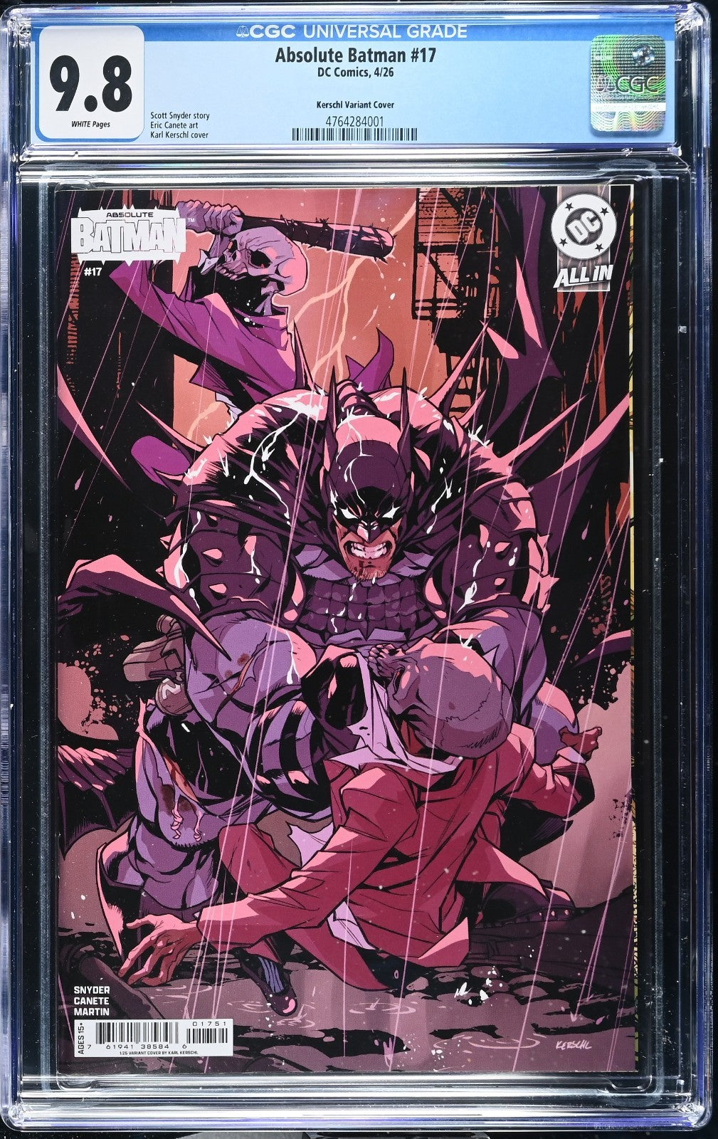 Absolute Batman #17 | CGC 9.8 | 1:25 | Karl Kerschl Variant