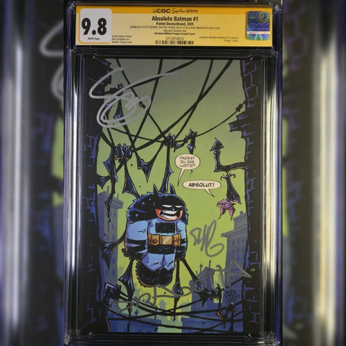 Absolute Batman #1 | CGC 9.8 SS | Ltd. 150 | German Blind Bag | Skottie Young signed CGC comic